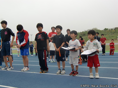 男子年齢別表彰